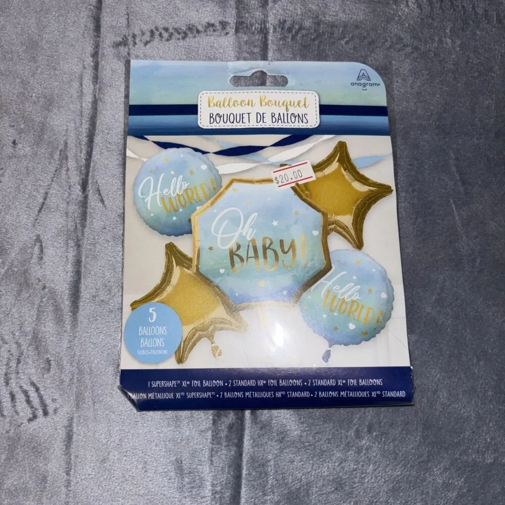 Set Of Baby Shower Decorations Boy Set